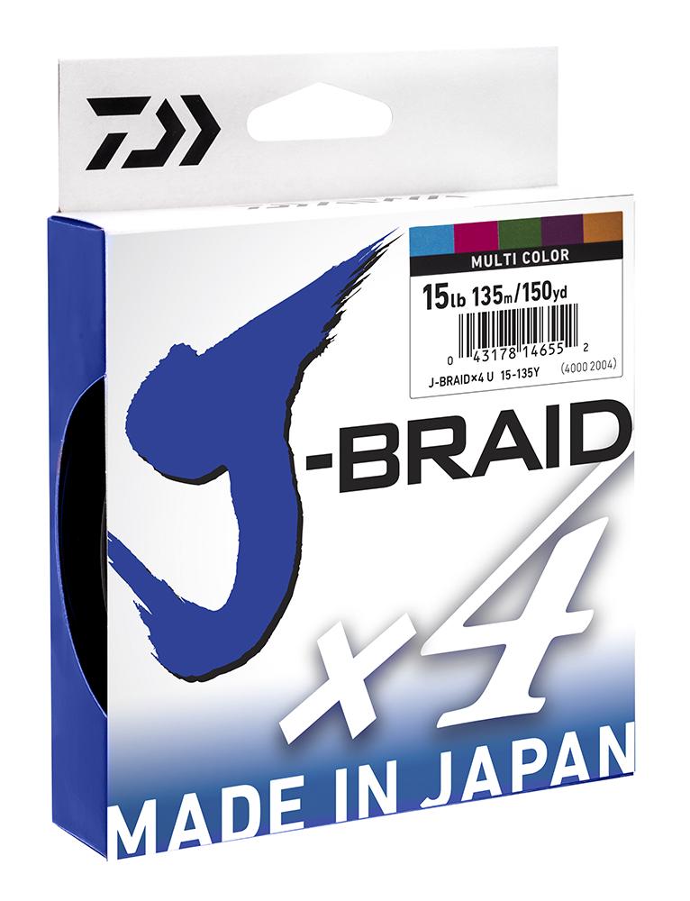 J Braid 4 Multi Colour J Braid 4 Multi Colour