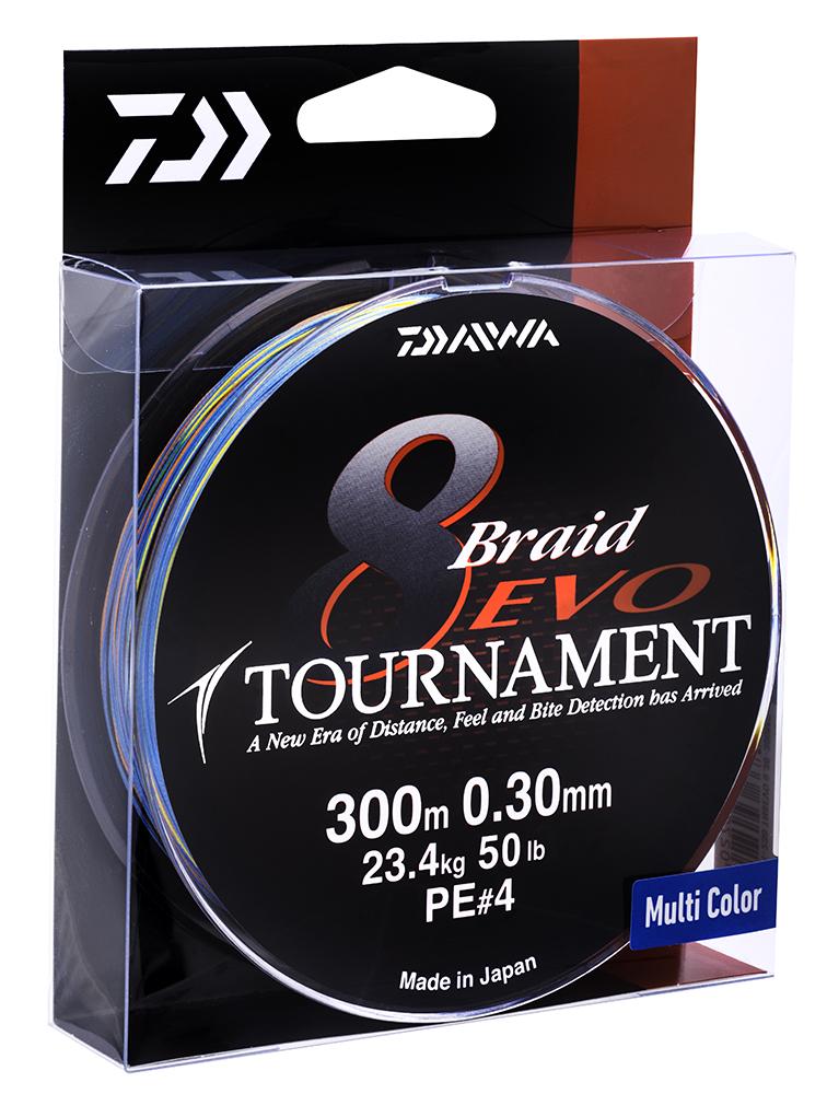 TOURNAMENT 8 BRAID EVO MULTI COLOR TOURNAMENT 8 BRAID EVO MULTI COLOR