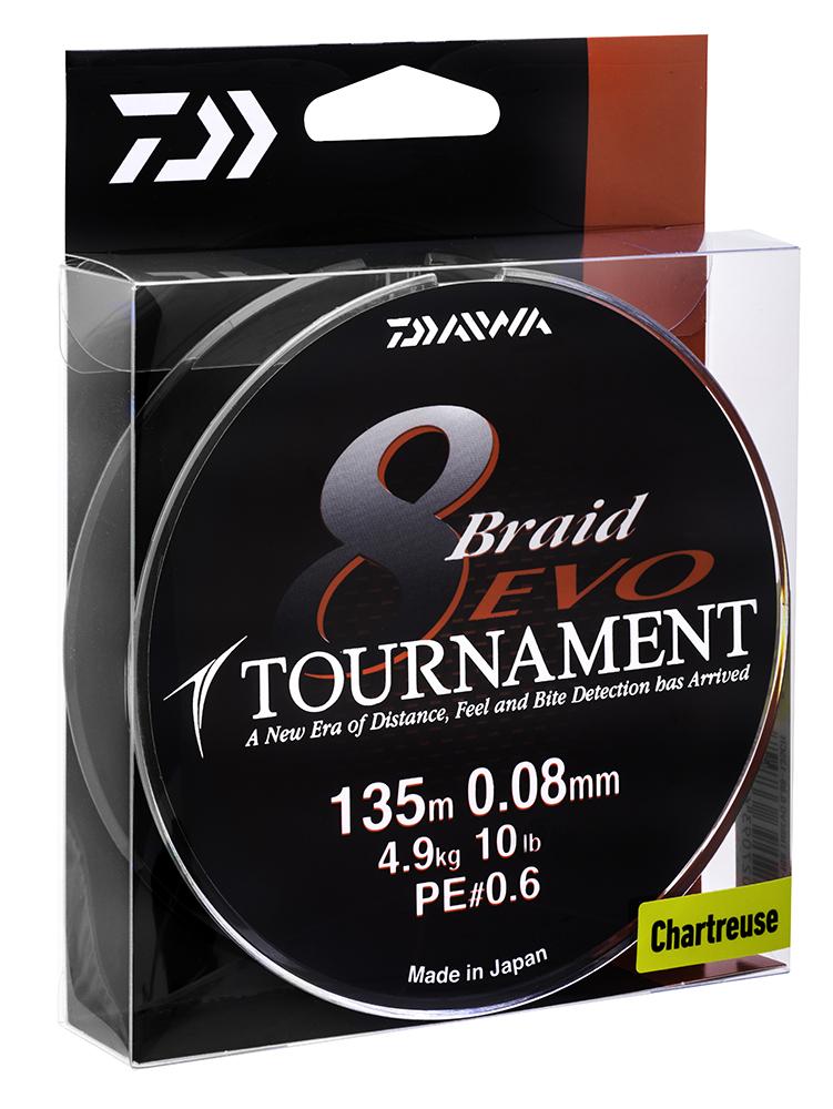 TOURNAMENT 8 BRAID EVO CHARTREUSE TOURNAMENT 8 BRAID EVO CHARTREUSE