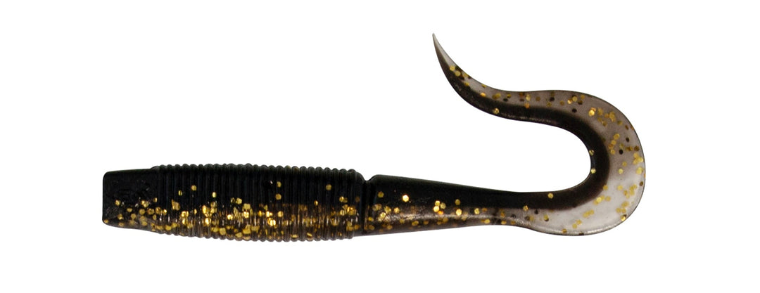 BAIT JUNKIE 3" WAVE MINNOW BLACK & GOLD