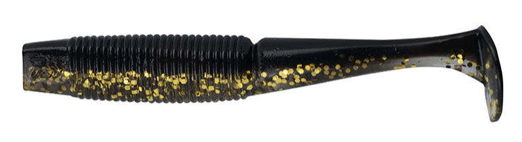 2.5" MINNOW BLACK & GOLD