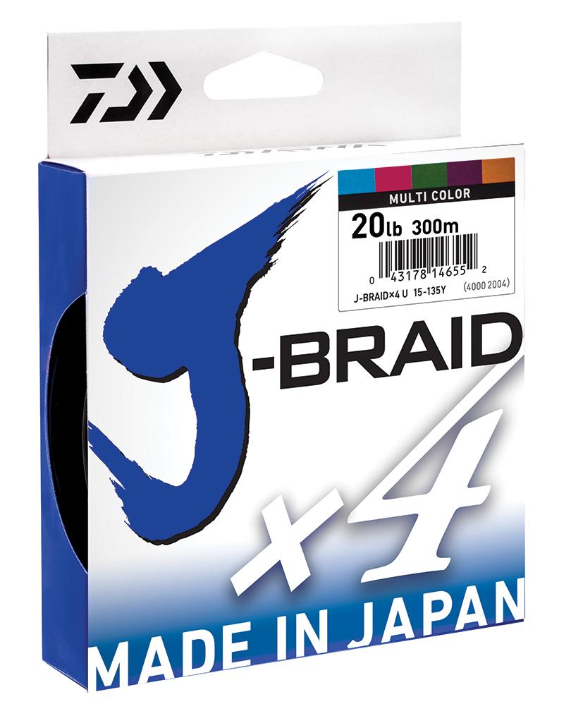 J-Braid 4 - Multi-Colour Line – Daiwa NZ