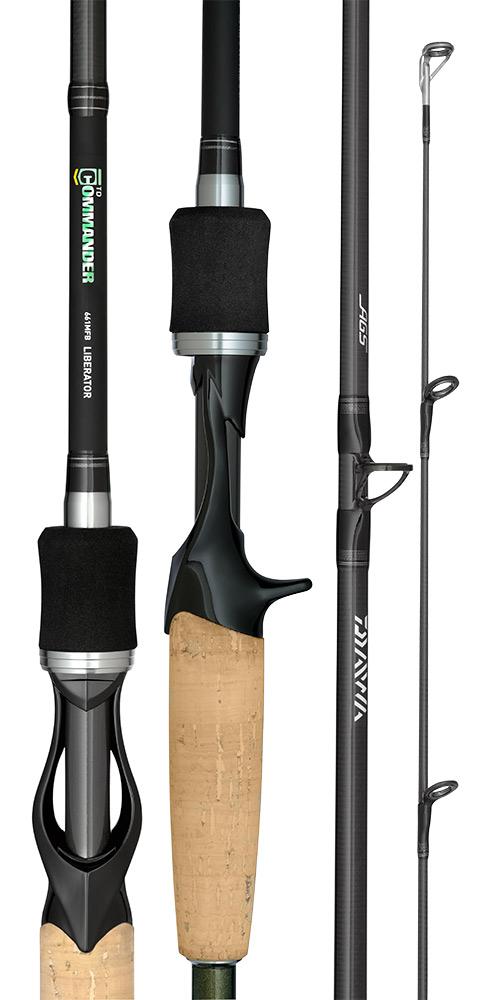 TD Commander Baitcast Rods