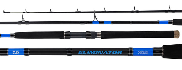 daiwa eliminator surf 7 foot fishing rod Spinning Combos *Final Sale* Tackle World Daiwa Eliminator Saltwater Spinning Combo