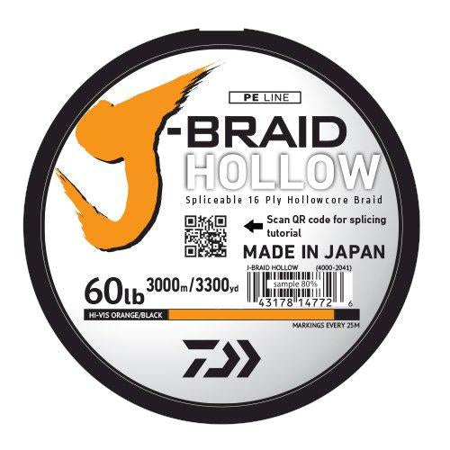 J-Braid Hollow Core Line – Daiwa NZ