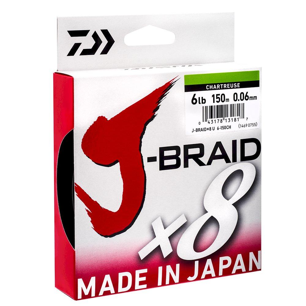J-Braid 8 - Chartreuse Line