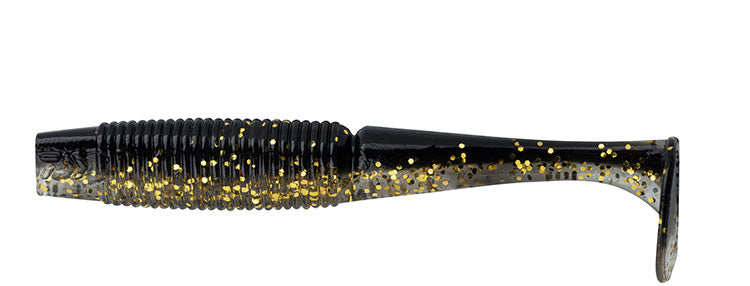 3.2" MINNOW BLACK AND GOLD