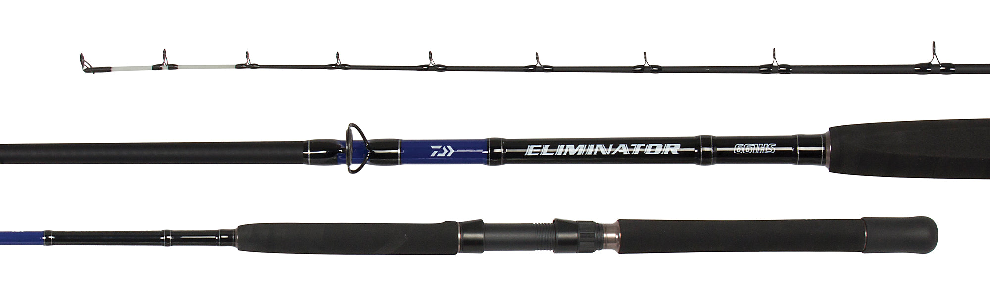 Eliminator Spin Baitcast Rods Daiwa NZ